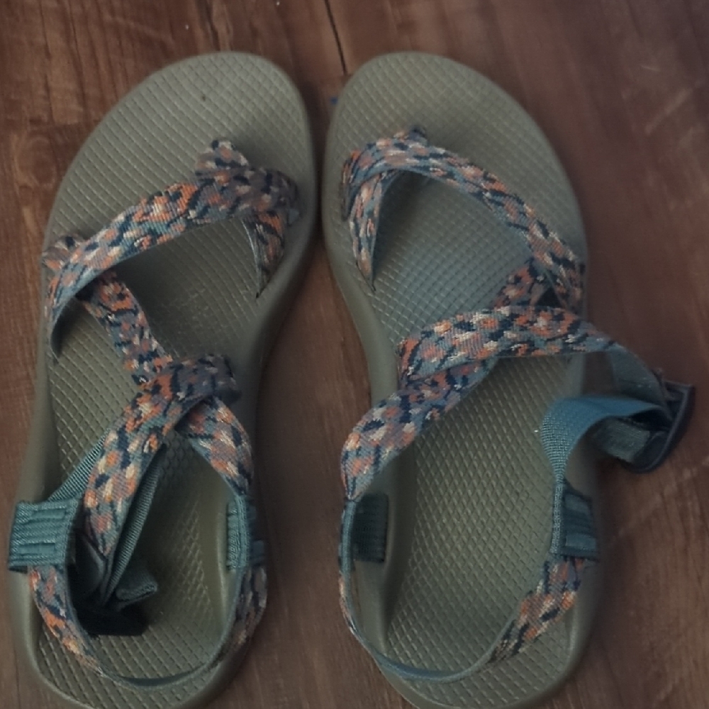 Multicolor Chaco Z Strap Sandals